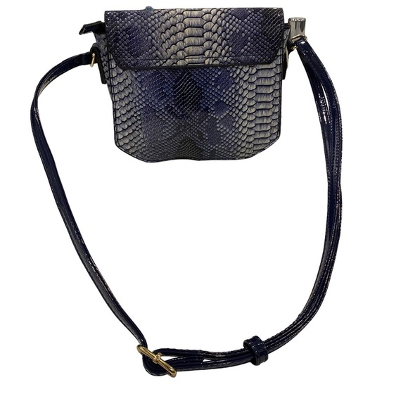 Animal Print Crossbody Shoulder Handbag Vegan Leather - Picture 9 of 9